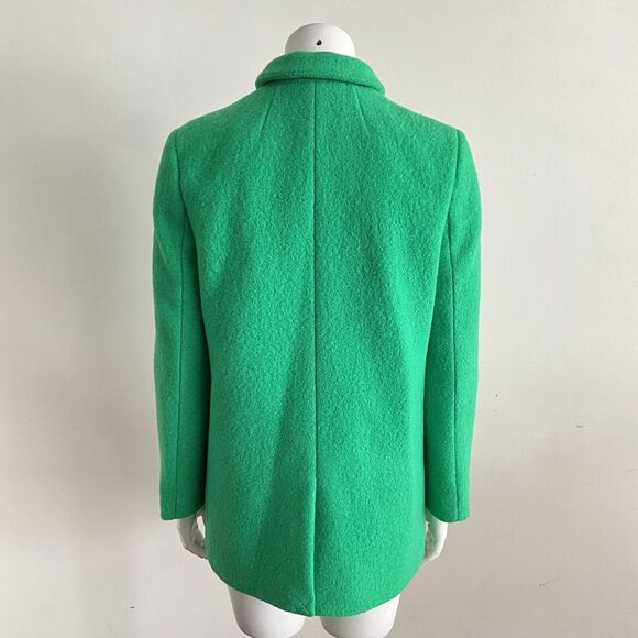 100% Italian Wool Double Faced Blazer J. CREW Green Leighton Jacket 2 - Picture 4 of 13
